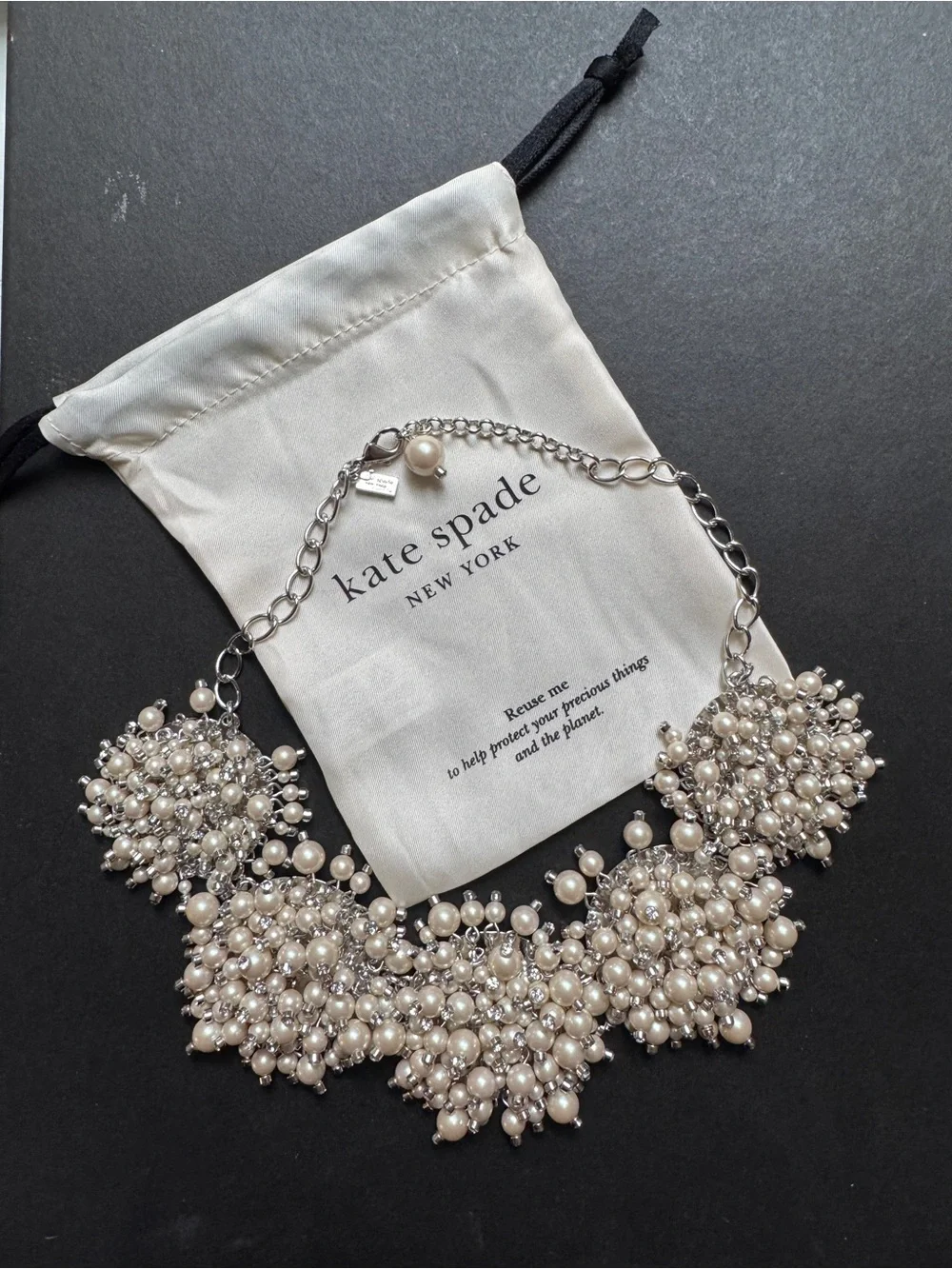 Kate Spade Pearl Bauble Necklace